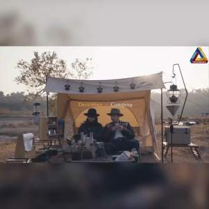 เก้าอี้คู่ Naturehike - เก้าอี้โซฟา เก้าอี้พับ โครงอลูมิเนียมลายไม้ - พร้อมส่งจากไทย