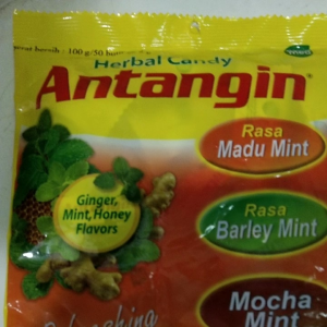 Deltomed Antangin Herbal Candy 50 Pcs: Penyegar Mulut Alami