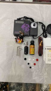 Bộ 1 máy xăm hình giá rẻ để các bạn học xăm và xăm hình