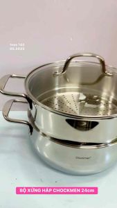 BỘ XỬNG HẤP CHOCKMEN 24cm (304)