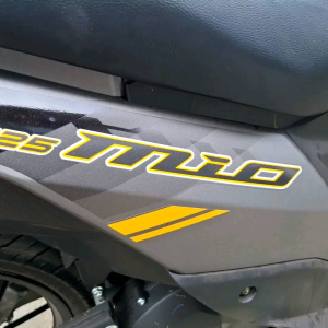 YAMAHA MIO I 125s - TOP BOXES BRACKET WITH PANNIER (heavy duty)