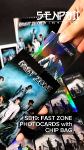 SB19: FAST ZONE PHOTOCARDS with CHIP BAG