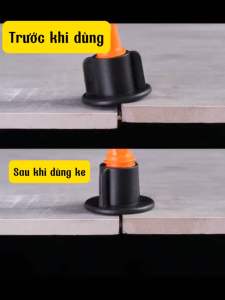 Túi 50 cái ke cân bằng gạch ốp lát hàng bóng loại 1 ke vít chốt cân bằng