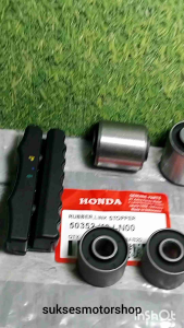 Paket Bosh Arm Sasis & Bos Karet Mounting Motor Genio Scoopy 2020 Beat New LED