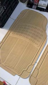 i-go karpet mobil universal 2pcs depan saja warna cream