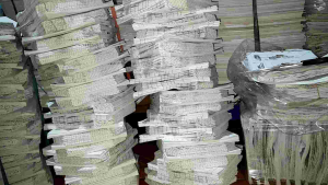 kertas bungkus isi 2000 l/18X16/chiken/gorengan/cireng dll