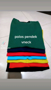 KAOS POLOS V-NECK KAOS OBLONG KAOS PRIA BEST QUALITY