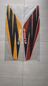 STIKER STRIPING LIS LES MOBIL ISUZU ELF BOX EURO-2