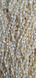 12. มุกเคชิสีธรรมชาติแท้%ขนาด5-7.5มิล 8-9.5มิลเจาะทะลุ(ไม่มีตะขอ) สินค้ามีพร้อมส่งจร้า