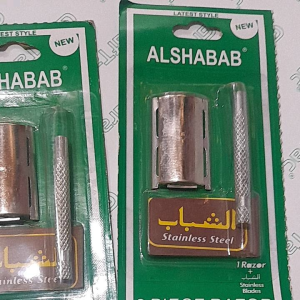 6 PC ALAT CUKUR KUMIS AL SHABAB ORIGINAL STINLES/6 PC ALAT CUKUR JENGGOT AL SHABAB ORIGINAL STAINLES