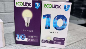 ( PAKET HEMAT ISI 12 PCS ) Ecolink Lampu Bohlam LED Bulb 10W 10 WATT Warm White 3000K Kuning Bergaransi 1 Tahun BAGUS KUALITAS TERJAMIN