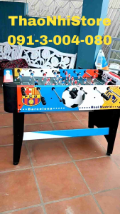 [Siêu Rẻ Cỡ Lớn Nhất Dài 1.2m] Bàn Bi Lắc Bóng Đá Bằng Gỗ 120x62x80cm Cho Trẻ Em Người Lớn 8 Tay Cầm Loại To Nhất Size Đại