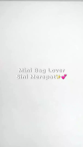 Mina Minibag By Jimshoney - Tas Selempang Minibag Wanita