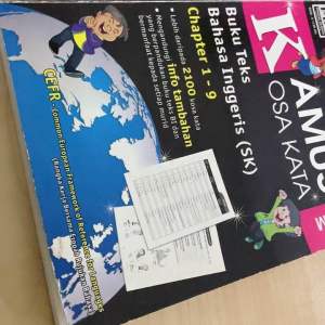 PASCAL KAMUS KOSA KATA BUKU TEKS BAHASA INGGERIS (SK) BI ke BM CHAPTER 1 - 9 SK