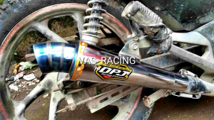 knalpot Racing DPJ untuk jenis motor Jupiter MX satria Fu