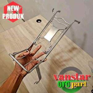 BAGASI TENGAH KARISMA 125 X/D FULL BESI CHROME