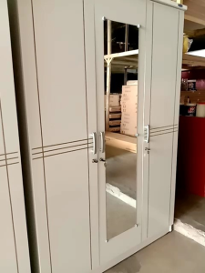 Lemari Pakaian 3 Pintu Minimalis Lemari Baju Putih Olympic Murah Bandung Cirebon