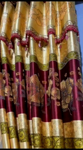 Gorden Prada Pintu & Gorden Jendela / Gorden Smokring/ Gorden Import Poni Gabung Mewah