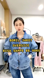 JAKET JEANS WANITA KOREA TERBARU
