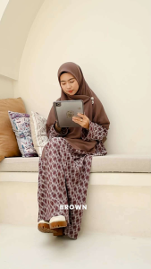 Abaya Motif/Abaya Rayon/Abaya Nasywa hijab hayuri