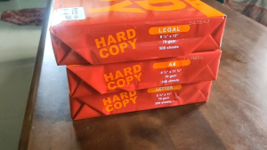 Hard Copy Bond Paper Long Short and A4