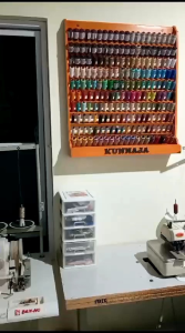 Rak Benang Jahit / Tempat Penyimpanan 200 Benang / Rak Benang