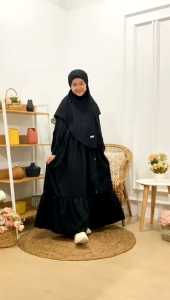 Gamis Anak dan Remaja Gamis Kinan Hasya ArisaHalla by Cutetrik