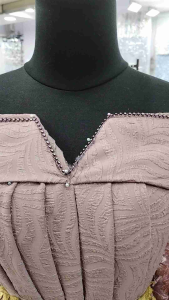 Bahan Jawuard Sarwani tebel Adem dan Lembut harga per 50 cm