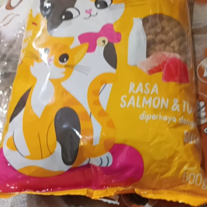 misterpuss mama&kitten paket 10pcs kemasan 500gr makanan kucing makanan kering mister puss