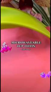 Tupperware Microwaveable Tup Tiffin Set (4) 550ml - 1 set New Catalog (C Stock) / 1 set 2pcs