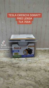 Tesla Senter Kepala 30Watt Cahaya Putih dan Kuning TLK 7054L FREE COVER KUNING