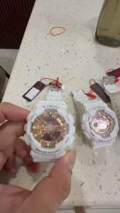Jam Tangan Sport Couple Digital & Analog Ready Stock Warranty 3 Bulan - Watches