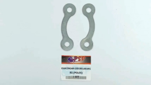 Kancingan Ger Belakang RX KING (polos / Bulat) harga per set isi 2- Plat Klem Kancing Gear Gir Depan