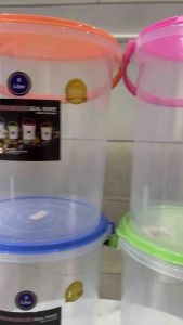 3 pcs Toples kerupuk Tempat Asinan Cendrawasih 8 Liter 14 Liter Shinpo SIP 614 H