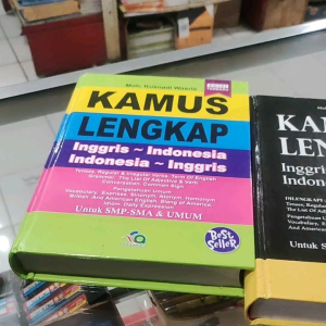 Kamus Bahasa inggris Jilid keras (Hard Cover) untuk SD SMP SMU dan Umum