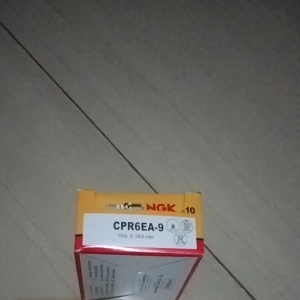 Busi Ngk CPR6EA isi 10 pcs (sepuluh) Busi panjang Supra X 125 Vario Beat Jupiter MX Vixion Nmax dll