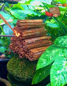 300kg เชื้อเพลิงจุดไฟ ไม้เกี๊ยะ พกพาตั้งแค้มป์เดินป่า อุปกรณ์ก่อเตาปิ้งย่าง