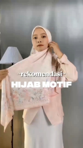 HIJAB SEGI EMPAT VOAL PREMIUM MOTIP LASER CUT TERBARU HIJAB SEGI EMPAT RANDOM MOTIF BUNGA KECIL