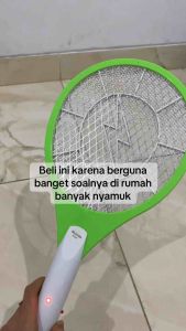 Raket Nyamuk Cas isi Ulang Lebih Awet Dan Tahan Lama - Raket Pembasmi Serangga / Nyamuk Original