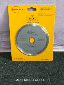 Diamond Wheel Excel 4 inch: Alat Potong Marmer Granit Tile & Keramik Profesional