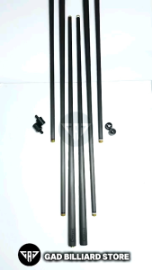 COOCUES Shaft Carbon Profesional dengan Teknologi Ferule Uniloc | Uniloc | United | Radial | Wavy | 5/16*18 | 3/8*10 | 3/8*11