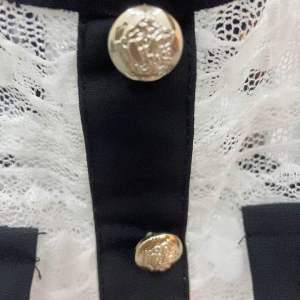 Váy điệu đà dành cho thú cưng trắng/đen - Không kèm túi