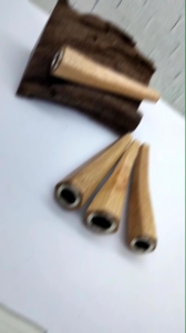 Sedotan once pipa kayu setigi laut model segi enam minimalis A784