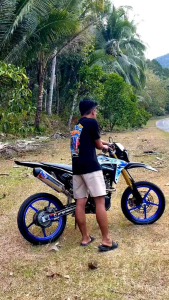 Knalpot Standard Racing CRF - KLX - D Tracker - Wr 155 Original Bintang Powerfull Exhaust