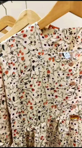 MIDI dress Rayon motif kotak Realpict!💯 terbaru ukuran jumbo
