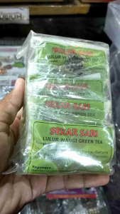 Lulur Sekar Sari Hijau: Lulur Green Tea Isi 10