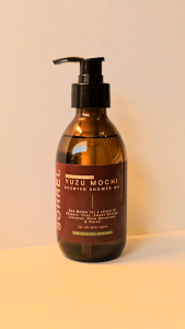 Scented Shower Oil - Yuzu Mochi by Sohrel | Luxurious Cleansing | Soft Smooth Skin | Nourishing | Non-Greasy (Glass Bottle 200ml / 100ml)