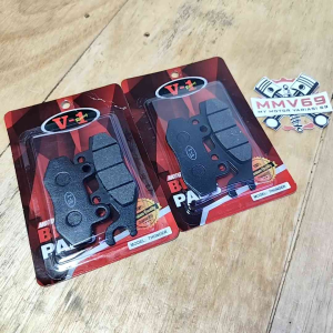 DISCPAD KAMPAS REM DEPAN THUNDER KLX 150 D TRACKER KYMCO REDAKSI