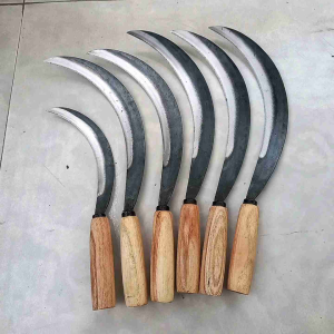 Liềm cắt cỏ gặt lúa cắt rau có răng chấu rèn thủ công sắc bén