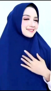 HAJENA - KHIMAR MONA SIZE XL HIJAB PET ANTEM JILBAB INSTAN JUMBO SYAR'I JERSEY SUPER PREMIUM